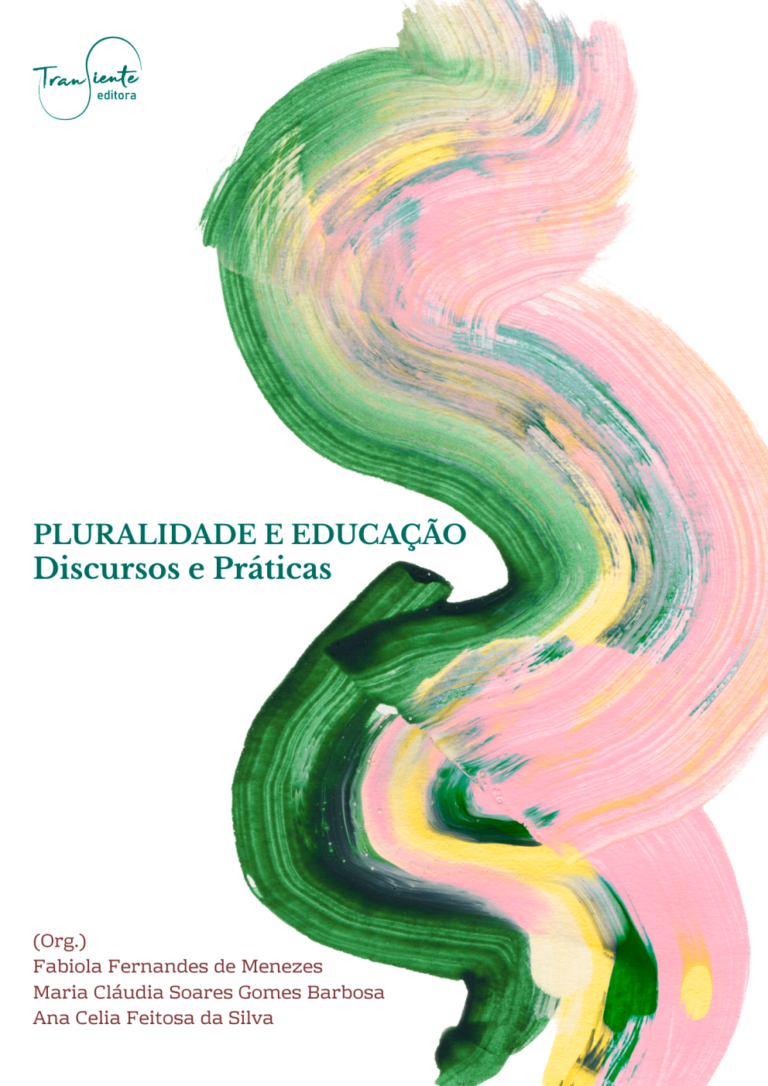 Capa do livro Pluralidade e Educação: discursos e práticas, obra sobre diversidade, inclusão, formação docente e práticas educacionais.